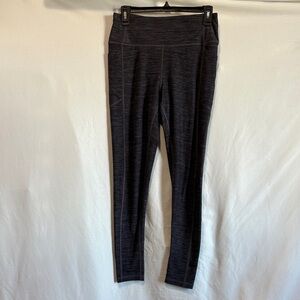 Black Heathered Leggings MM203
